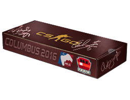 2016年 MLG 哥伦布锦标赛列车停放站纪念包