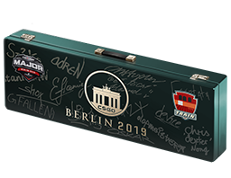 2019年柏林锦标赛列车停放站纪念包